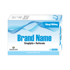 PharmAlliance-Sitagliptin + Metformin-50mg/1000mg-Tablets
