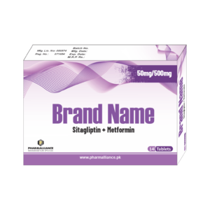 PharmAlliance-Sitagliptin + Metformin-50mg/500mg-Tablets