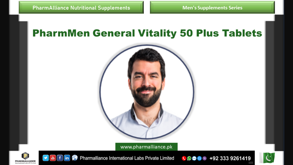 pharmallianceePharmMen General Vitality 50 Plus Tablets
