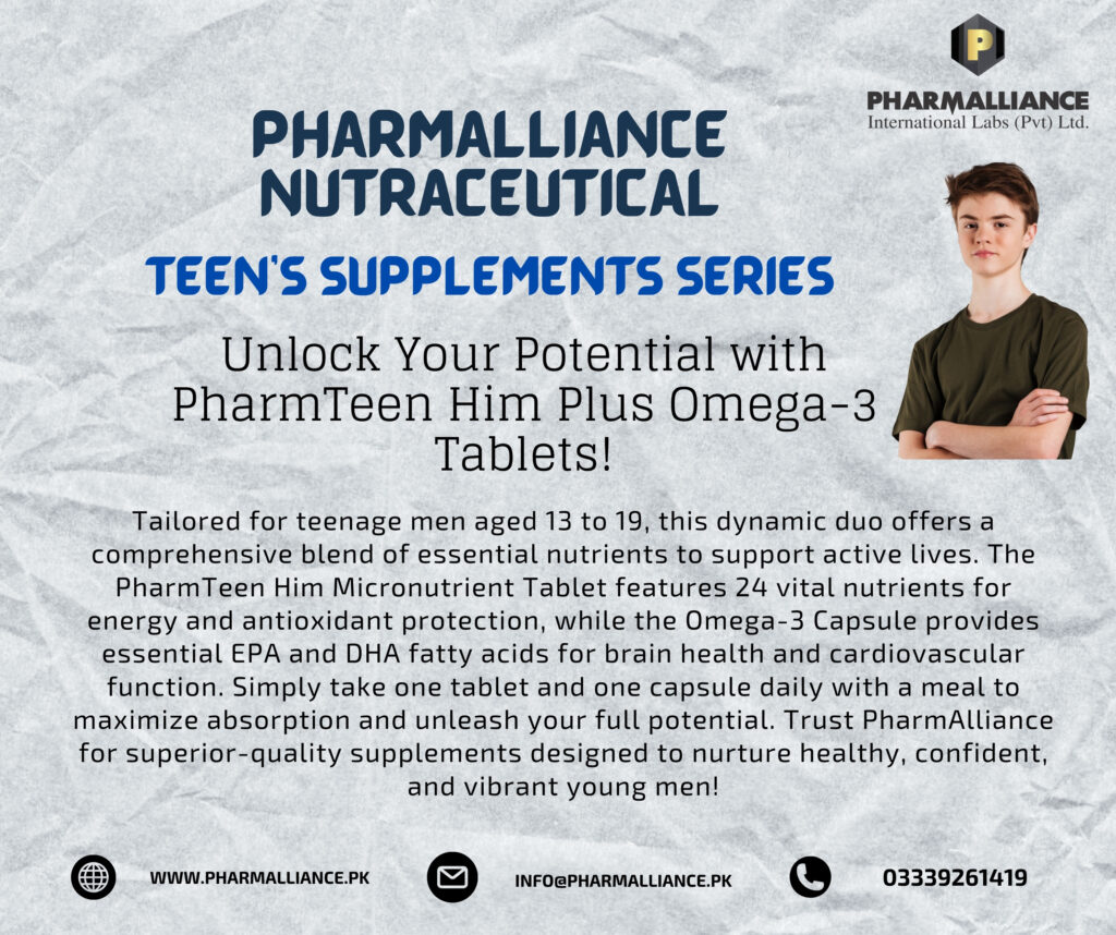 pharmallianceePharmTeen Him Plus Omega 3 Tablets Photo