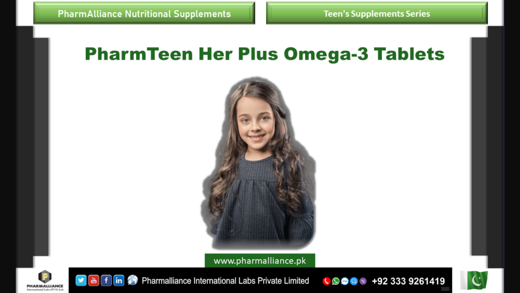 pharmallianceePharmTeen Her Plus Omega 3 Tablets